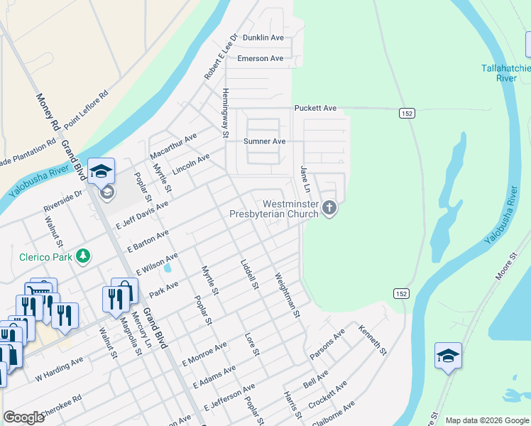 map of restaurants, bars, coffee shops, grocery stores, and more near 1000 Weightman Street in Greenwood