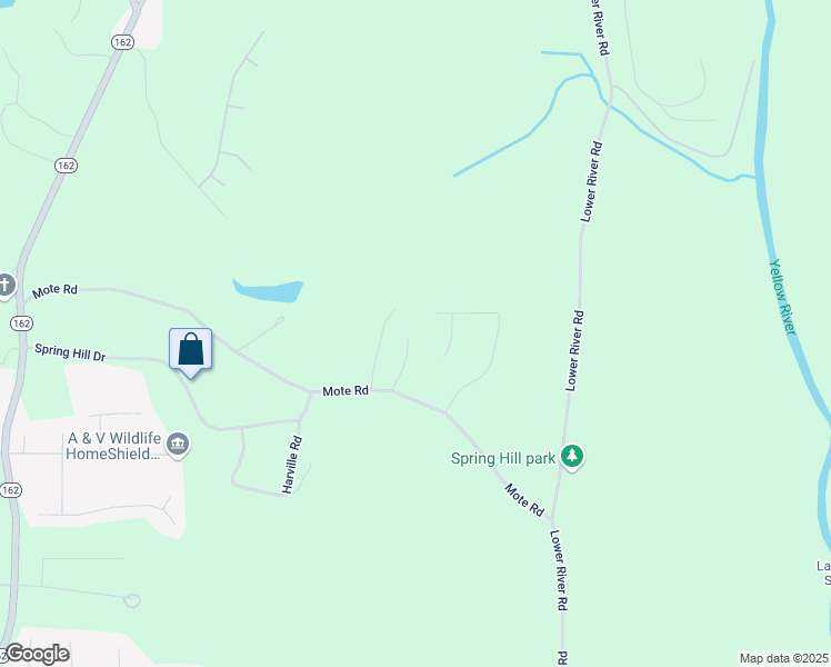 map of restaurants, bars, coffee shops, grocery stores, and more near 70 Forest Tower Trail in Covington