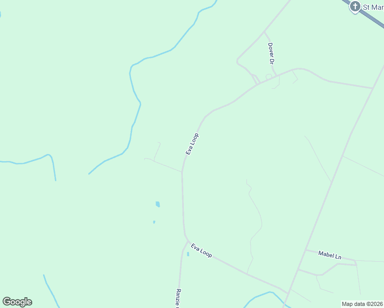 map of restaurants, bars, coffee shops, grocery stores, and more near 392 Eva Loop in Salters