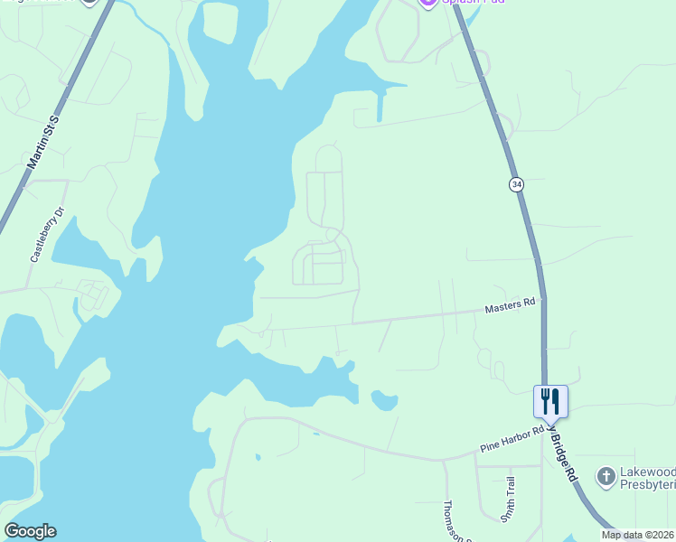 map of restaurants, bars, coffee shops, grocery stores, and more near 8041 Hagood Street in Pell City