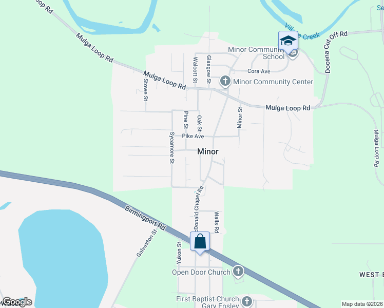 map of restaurants, bars, coffee shops, grocery stores, and more near 3238 Central Avenue in Birmingham