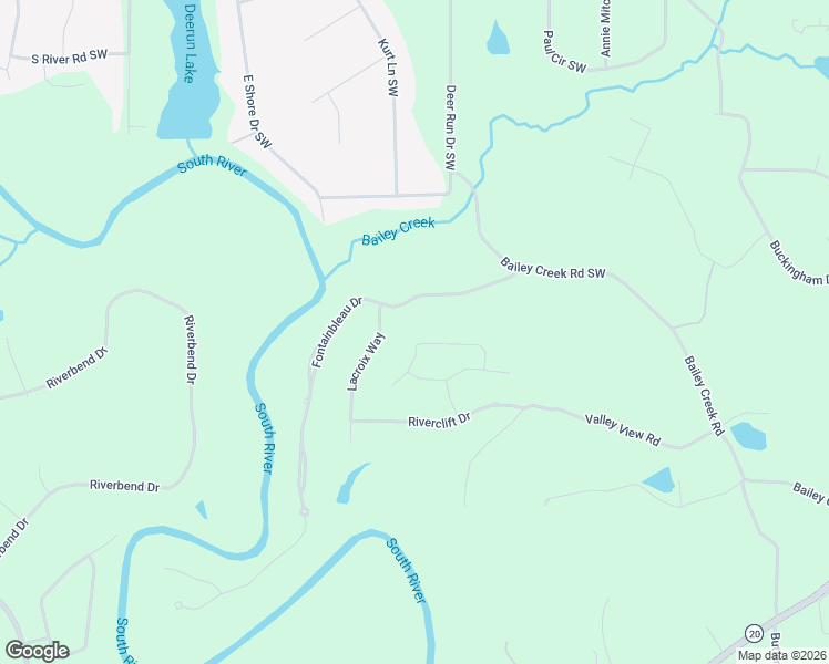 map of restaurants, bars, coffee shops, grocery stores, and more near 4019 River Garden Circle in Covington