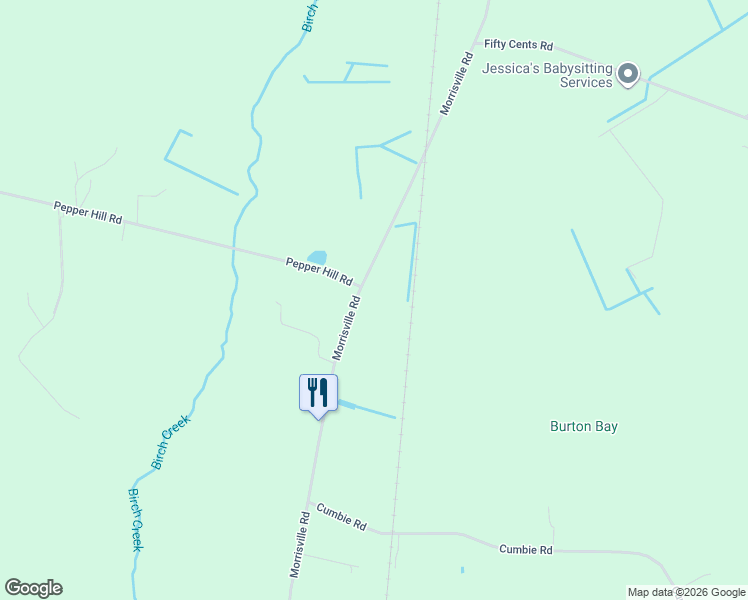 map of restaurants, bars, coffee shops, grocery stores, and more near 746-824 County Road S-45-42 in Andrews