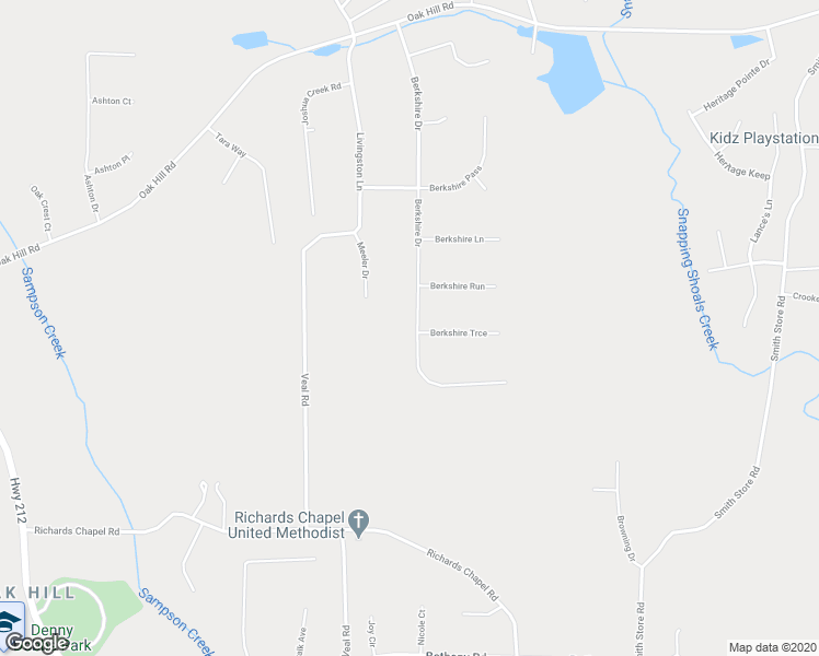 map of restaurants, bars, coffee shops, grocery stores, and more near 330 Berkshire Drive in Covington