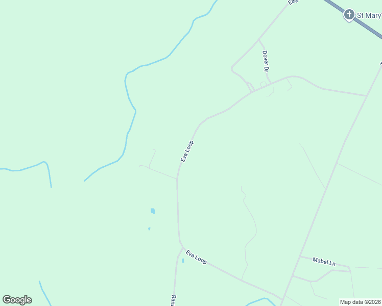 map of restaurants, bars, coffee shops, grocery stores, and more near 392 Eva Loop in Salters