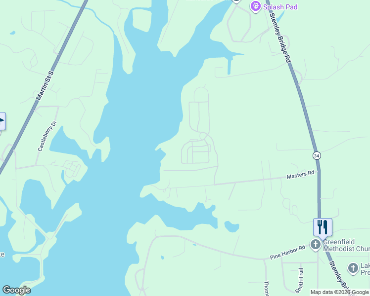 map of restaurants, bars, coffee shops, grocery stores, and more near in Pell City