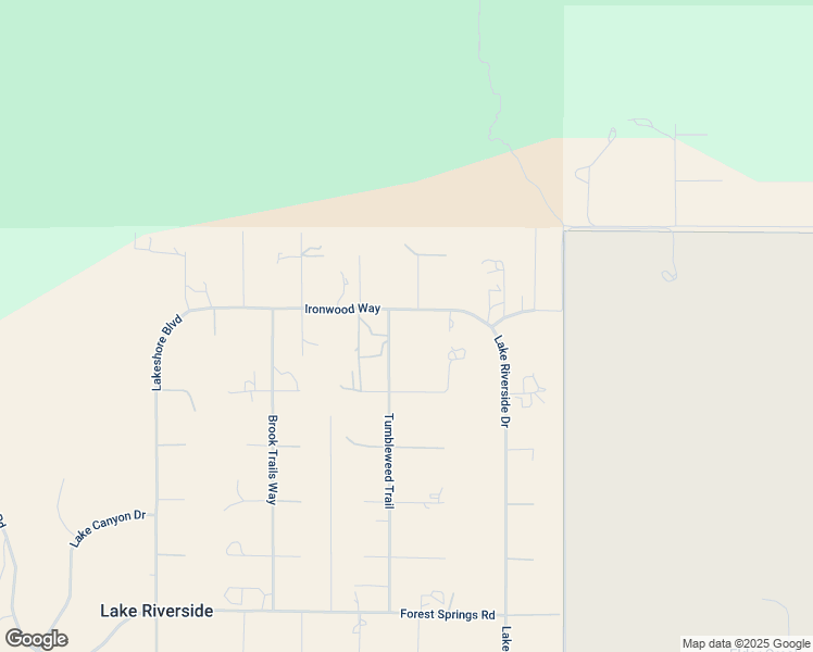map of restaurants, bars, coffee shops, grocery stores, and more near Ironwood Way in Riverside County