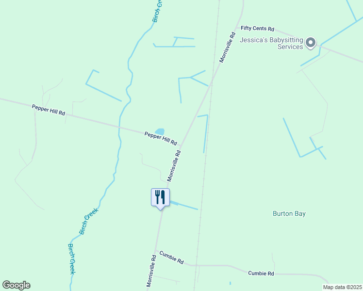 map of restaurants, bars, coffee shops, grocery stores, and more near 827 County Road S-45-42 in Andrews