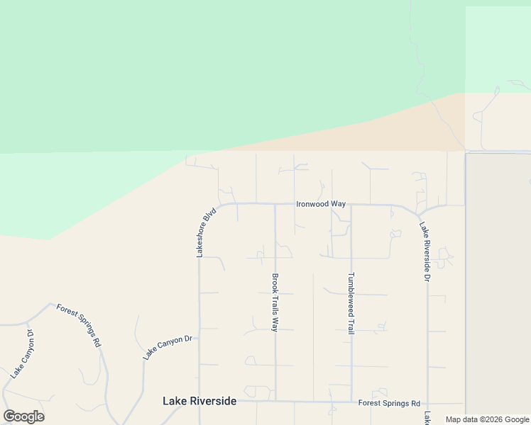 map of restaurants, bars, coffee shops, grocery stores, and more near 49275 Ironwood Way in Aguanga