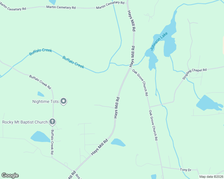 map of restaurants, bars, coffee shops, grocery stores, and more near 1585 Hays Mill Road in Carrollton