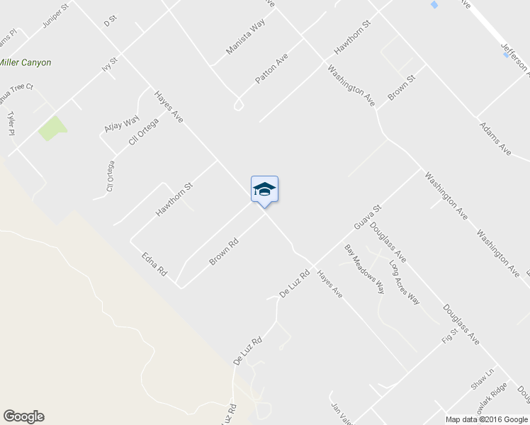 map of restaurants, bars, coffee shops, grocery stores, and more near 25458 Hayes Avenue in Murrieta