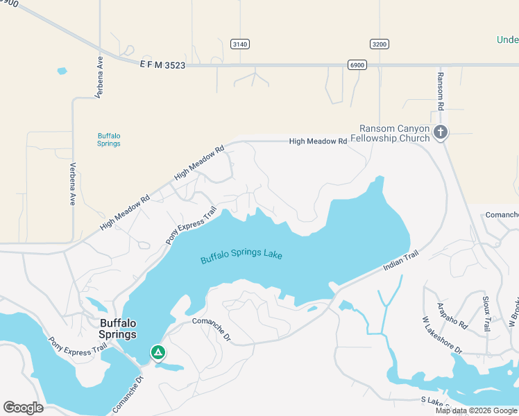 map of restaurants, bars, coffee shops, grocery stores, and more near 179 Pony Express Trail in Lubbock