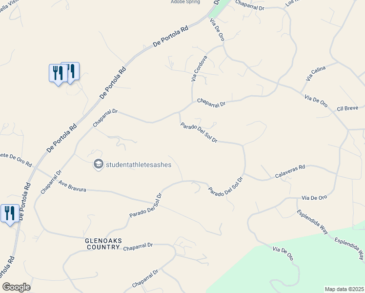 map of restaurants, bars, coffee shops, grocery stores, and more near 37780 Villa Balboa Drive in Temecula