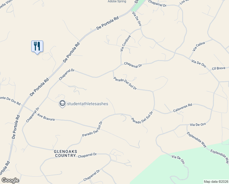 map of restaurants, bars, coffee shops, grocery stores, and more near 37780 Villa Balboa Drive in Temecula