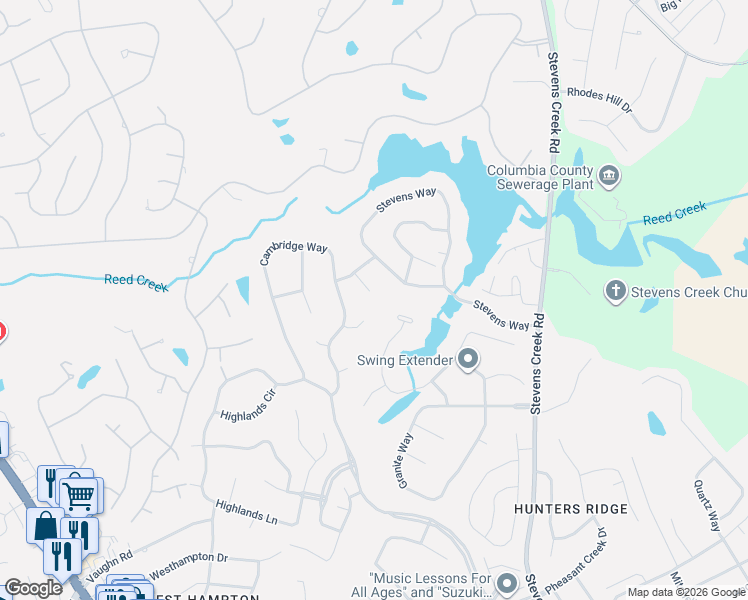 map of restaurants, bars, coffee shops, grocery stores, and more near 3531 Stratford Court in Martinez