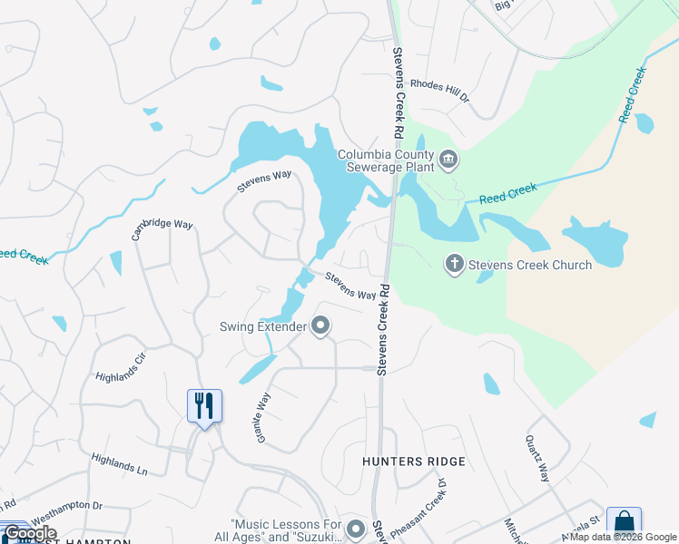 map of restaurants, bars, coffee shops, grocery stores, and more near 648 Crown Point Drive in Martinez