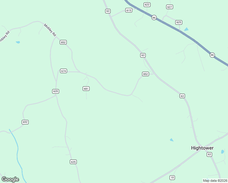 map of restaurants, bars, coffee shops, grocery stores, and more near 200-1244 County Road 852 in Ranburne