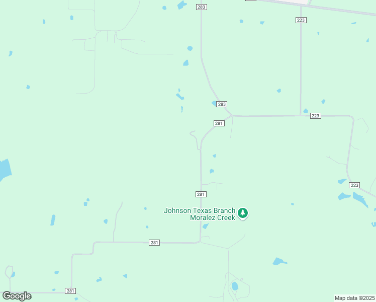 map of restaurants, bars, coffee shops, grocery stores, and more near 545 County Road 281 in Gainesville