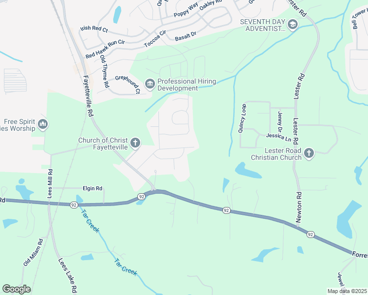 map of restaurants, bars, coffee shops, grocery stores, and more near 4401 Belcamp Road in Union City
