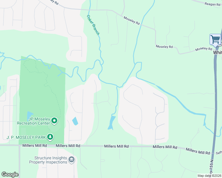 map of restaurants, bars, coffee shops, grocery stores, and more near 125 Woodhawk Lane in Stockbridge