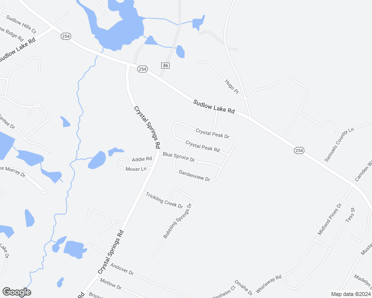 map of restaurants, bars, coffee shops, grocery stores, and more near Springtime Lane in Aiken County