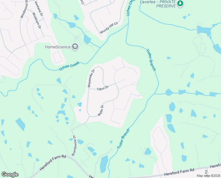 map of restaurants, bars, coffee shops, grocery stores, and more near 5097 Wells Drive in Evans