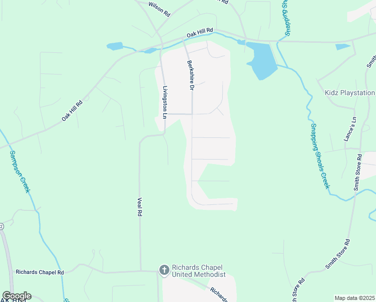 map of restaurants, bars, coffee shops, grocery stores, and more near 260 Berkshire Drive in Covington