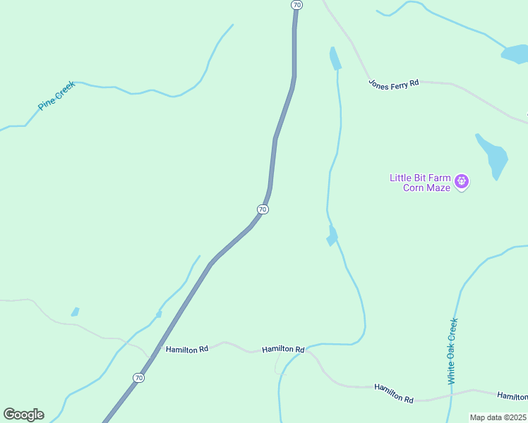 map of restaurants, bars, coffee shops, grocery stores, and more near 8050 Campbellton Redwine Road in Palmetto