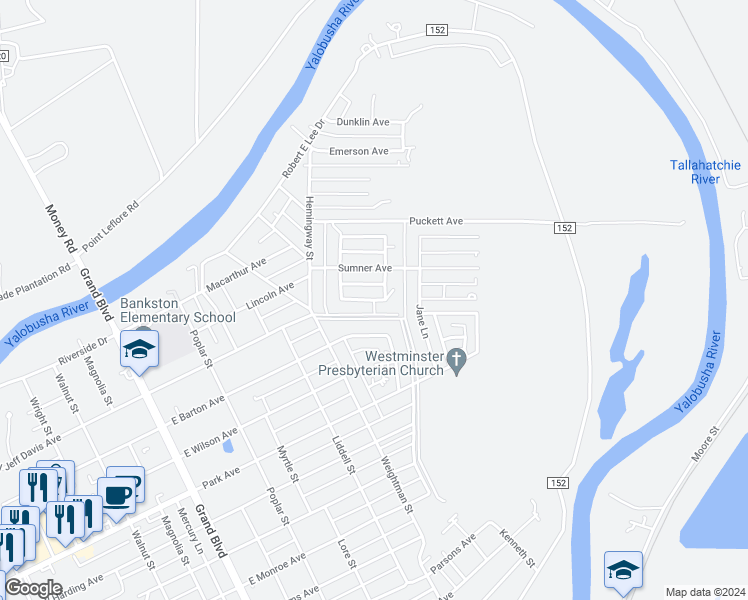 map of restaurants, bars, coffee shops, grocery stores, and more near 623 Aubrey Circle South in Greenwood