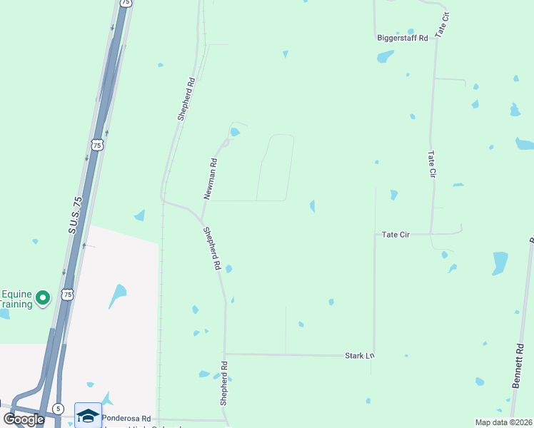 map of restaurants, bars, coffee shops, grocery stores, and more near 200 Samuel Road in Sherman