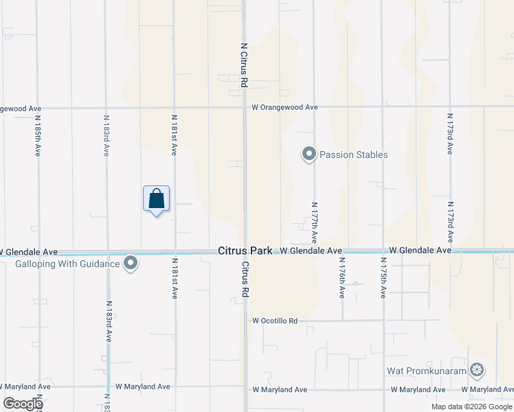 map of restaurants, bars, coffee shops, grocery stores, and more near 7129 North Citrus Road in Citrus Park