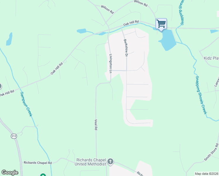 map of restaurants, bars, coffee shops, grocery stores, and more near 10 Meeler Drive in Covington