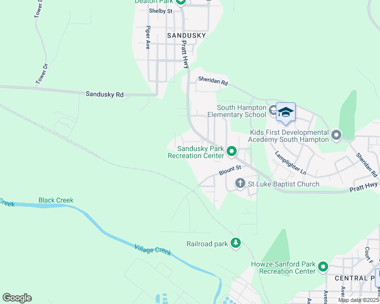 map of restaurants, bars, coffee shops, grocery stores, and more near 437 Henry Street in Birmingham