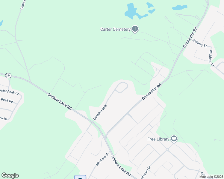 map of restaurants, bars, coffee shops, grocery stores, and more near 3155 Camden Way in Graniteville