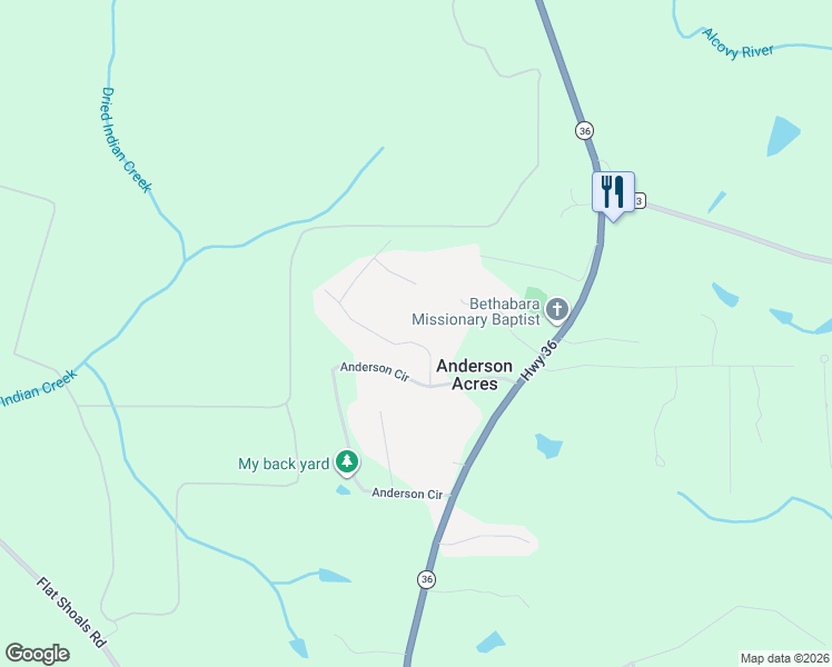 map of restaurants, bars, coffee shops, grocery stores, and more near 440 Varner Street in Covington