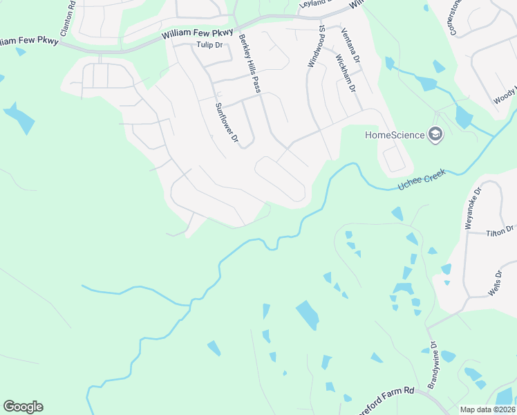 map of restaurants, bars, coffee shops, grocery stores, and more near 4064 Starview Lane in Evans