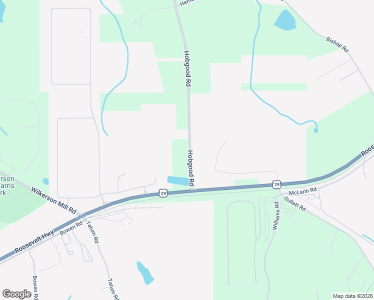 map of restaurants, bars, coffee shops, grocery stores, and more near 7950 Hobgood Road in Fairburn