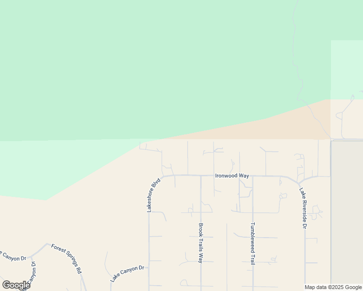 map of restaurants, bars, coffee shops, grocery stores, and more near North Furlong Way in Lake Riverside