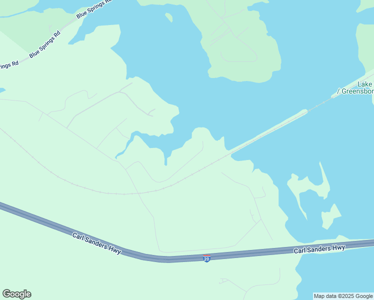 map of restaurants, bars, coffee shops, grocery stores, and more near 1260 Blue Springs Drive in Buckhead