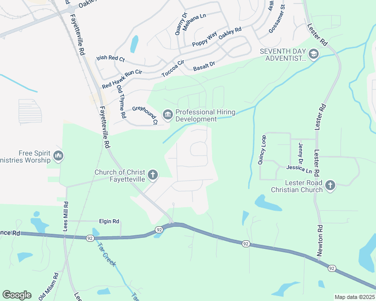 map of restaurants, bars, coffee shops, grocery stores, and more near 4354 Favored Way in Union City