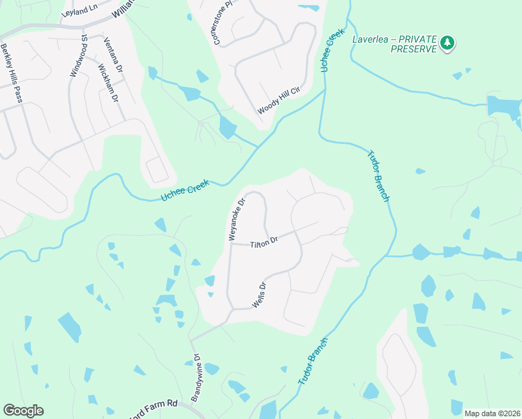 map of restaurants, bars, coffee shops, grocery stores, and more near 470 Weyanoke Drive in Evans