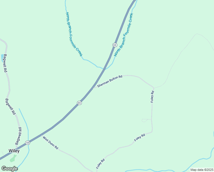 map of restaurants, bars, coffee shops, grocery stores, and more near 12015 Sherman Bolton Road in Berry