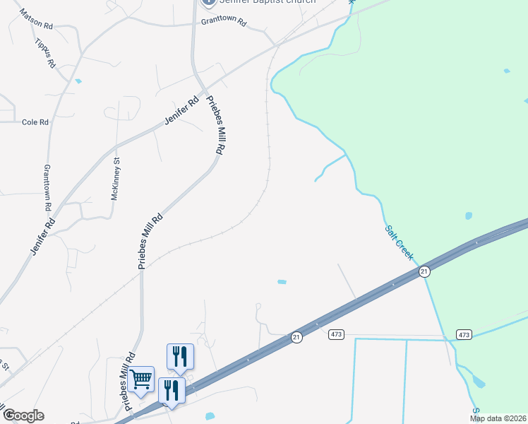 map of restaurants, bars, coffee shops, grocery stores, and more near in Munford
