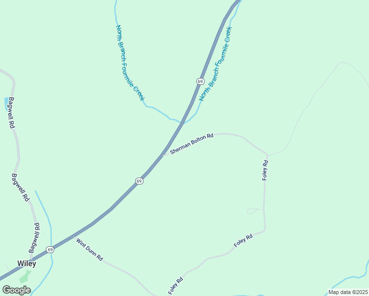 map of restaurants, bars, coffee shops, grocery stores, and more near 12015 Sherman Bolton Road in Berry