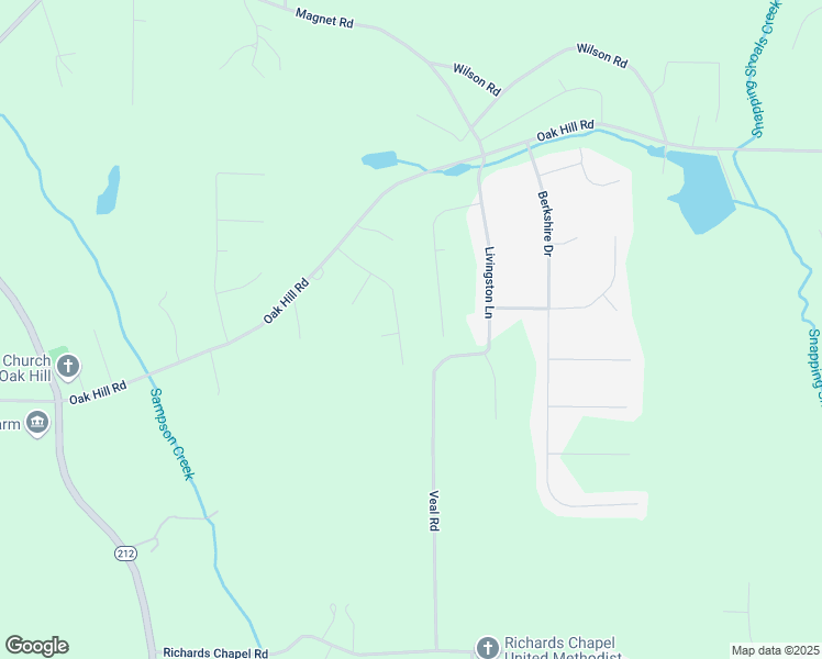 map of restaurants, bars, coffee shops, grocery stores, and more near 145 Tara Way in Covington