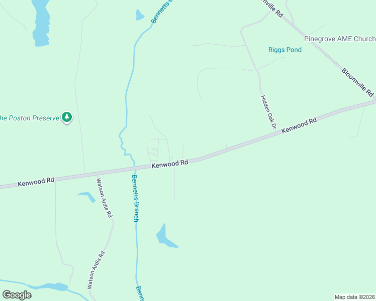 map of restaurants, bars, coffee shops, grocery stores, and more near 4909 Kenwood Road in Manning