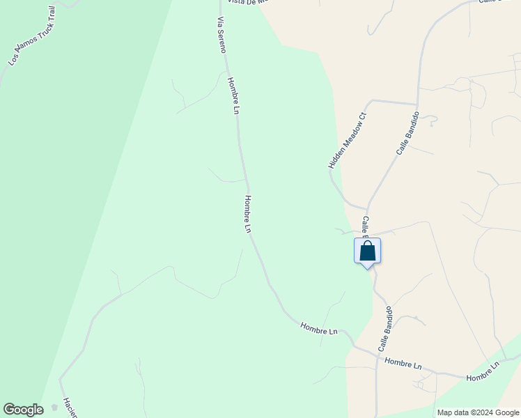 map of restaurants, bars, coffee shops, grocery stores, and more near Hombre Lane in Riverside County
