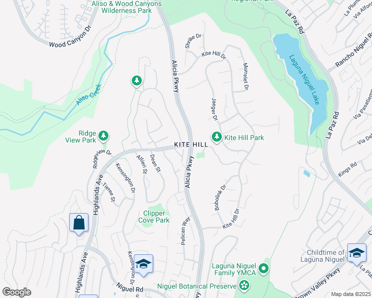 map of restaurants, bars, coffee shops, grocery stores, and more near 29062 Jarod Way in Laguna Niguel
