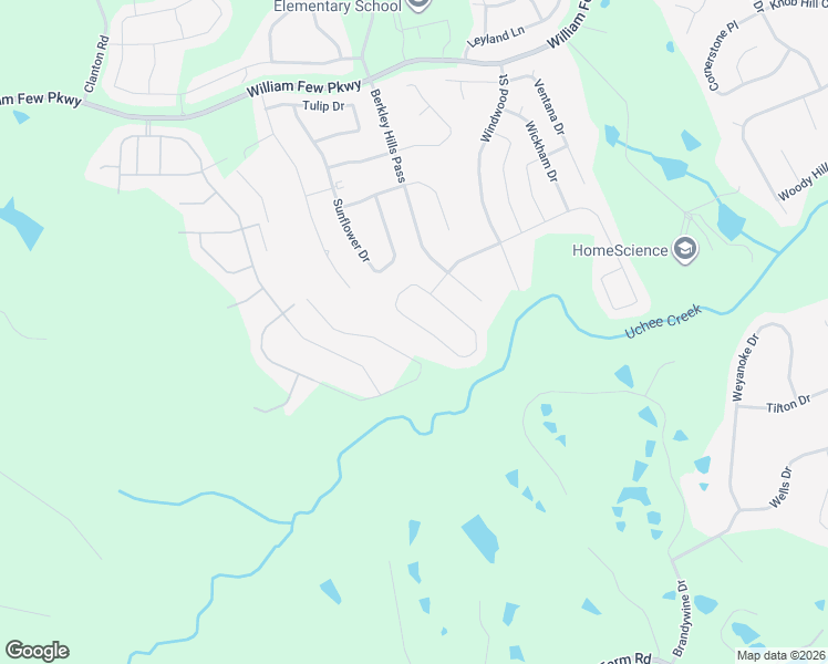 map of restaurants, bars, coffee shops, grocery stores, and more near 4064 Starview Lane in Evans