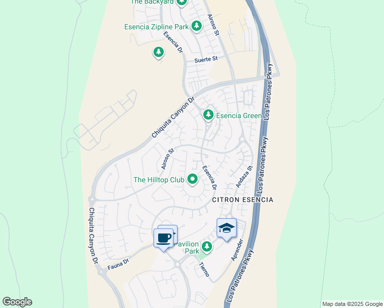 map of restaurants, bars, coffee shops, grocery stores, and more near 2 Abierto Ct in Mission Viejo